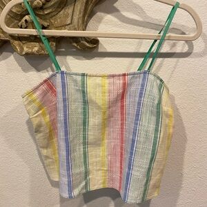 Striped Multicolor Women's Top